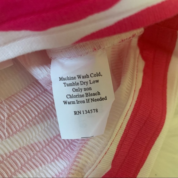 NWT Vineyard Vines Breaking Waves Pink/White Shorts size 2 - Picture 6 of 8